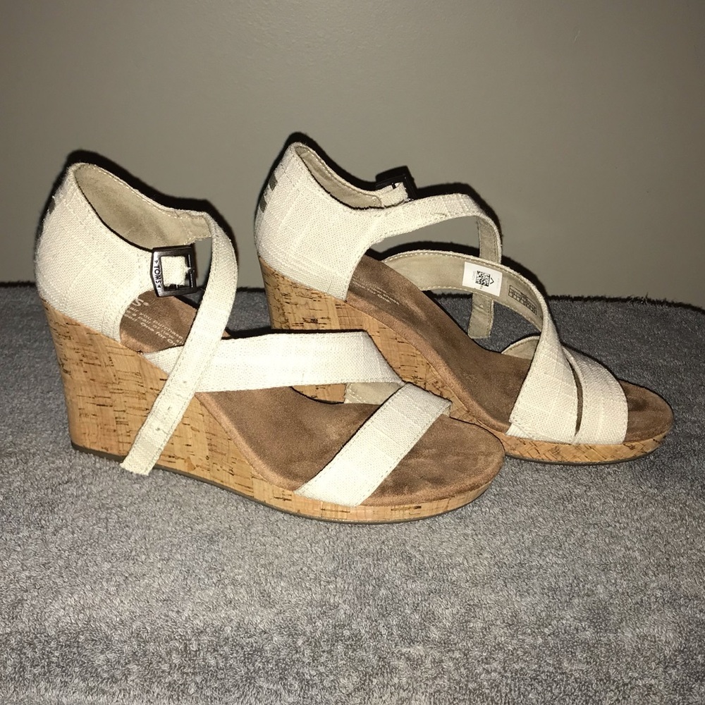 TOMS Wedge Sandals